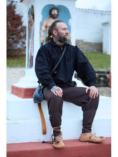Trollfelsen Mittelalter Hose lang braun Gewandung2 Trollfelsen Mittelalter Hose lang braun Gewandung2